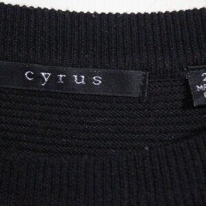 Black Cyrus Long Sleeve Shirt: 2x